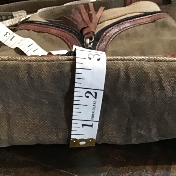 Mona B Olive Crossbody Bag - Picture 6 of 16